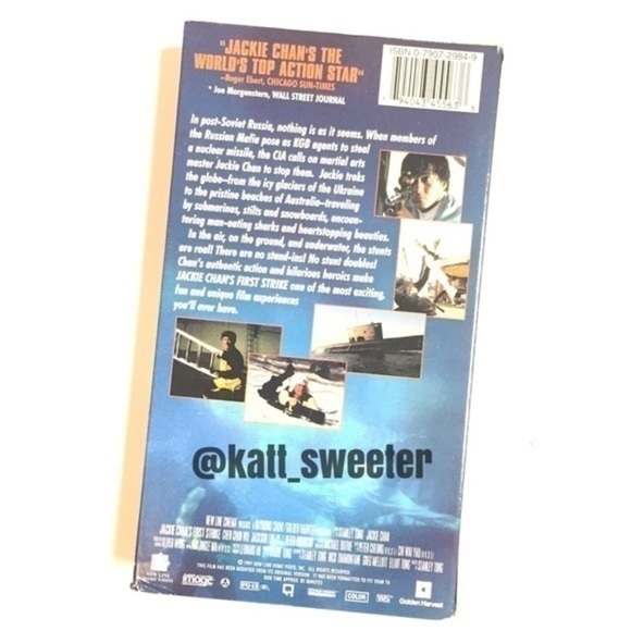 Vintage Jackie Chan’s FIRST STRIKE (1996) - VHS - Picture 3 of 10